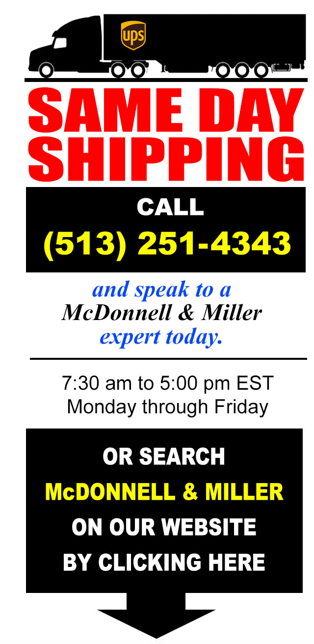 McDonnell Miller Parts Same-Day Shipping